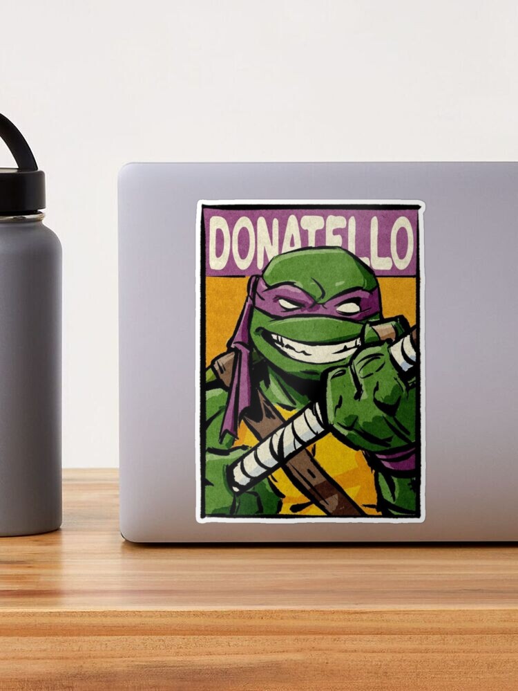 Adesivo das Tartarugas Ninjas Donatello 0122