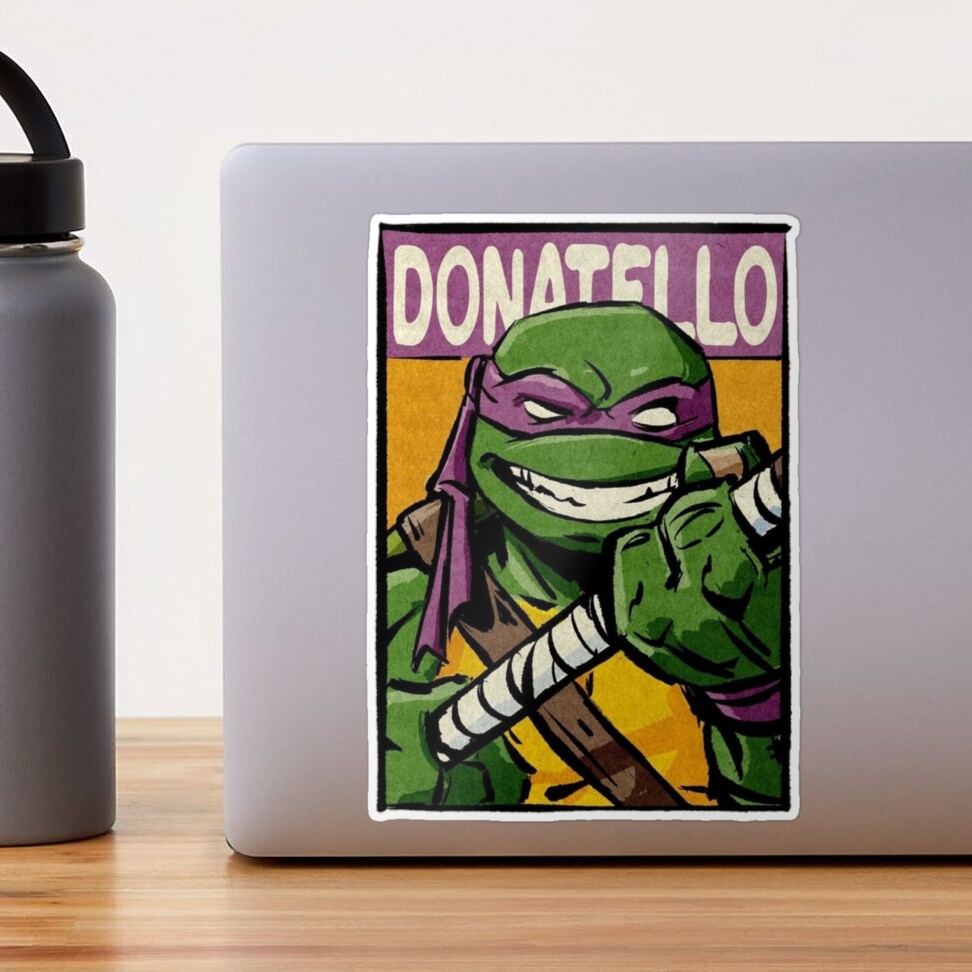 Teenage Mutant Ninja Turtles TMNT Aluminum Water Bottle Donatello