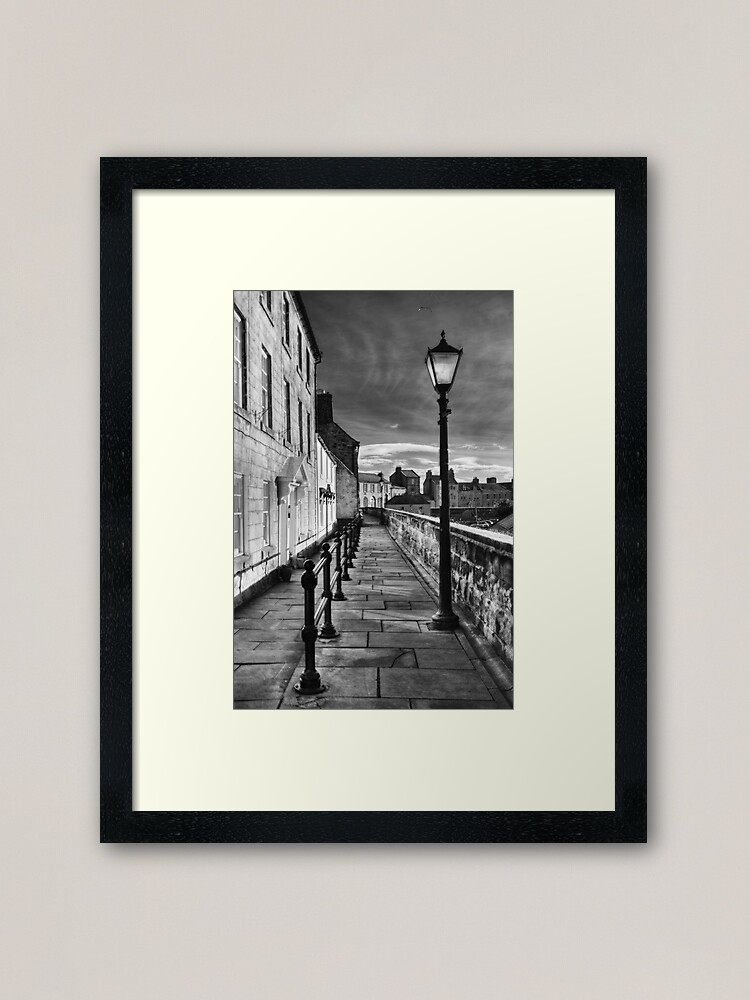 Alternate view of Along The Walls Framed Art Print