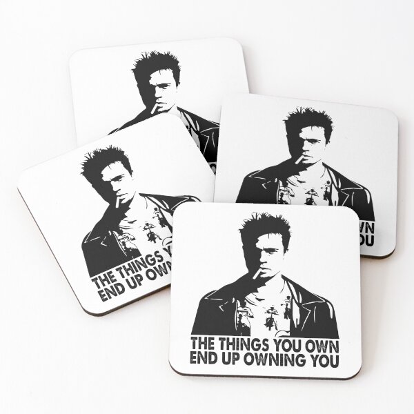 Item preview, Graphic Fight Club - Tyler - The Things You Own End Up Owning You designed and sold by BruceJessie3.