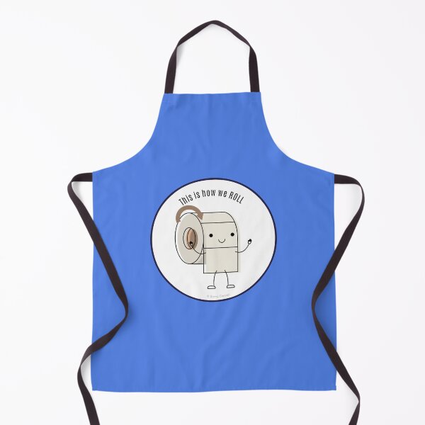 Item preview, This is How We Roll Toilet Paper Housekeeper Cleaning Lady Fun designed and sold by SavvyCleaner.