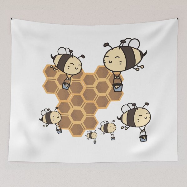 Item preview, Cute Worker Bees - Wholesome Bee designed and sold by Easy Breezy.