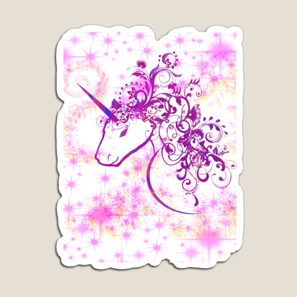 Sparkle Unicorn Magnet