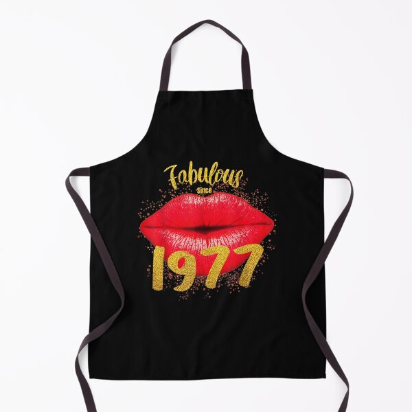 Item preview, Fabulous Since 1977 Bday Sweet Lips Retro Vintage Birthday Gift  designed and sold by lindafrances.