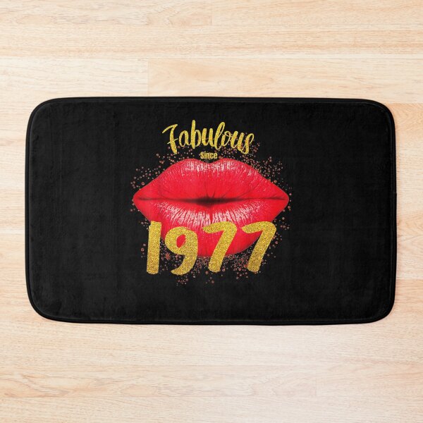 Item preview, Fabulous Since 1977 Bday Sweet Lips Retro Vintage Birthday Gift  designed and sold by lindafrances.