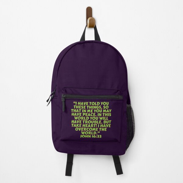 Item preview, Bible Verse John 16:33 designed and sold by Prayingwarrior.