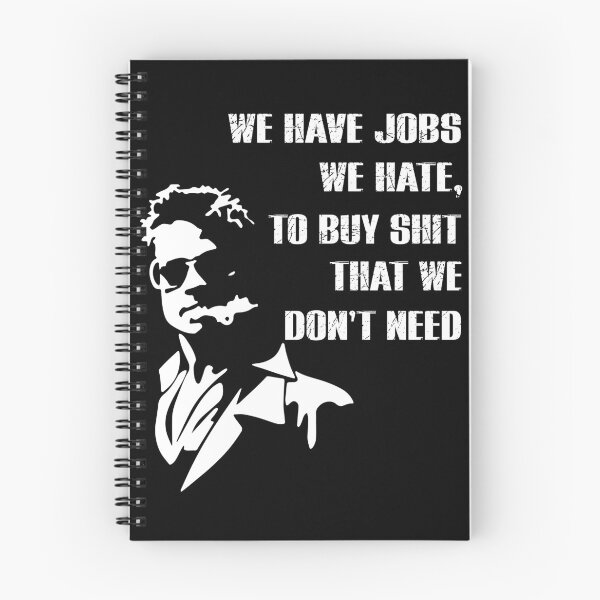 Item preview, Fight Club Movie Tyler Quote Design designed and sold by BruceJessie3.