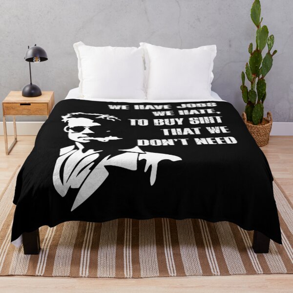 Item preview, Fight Club Movie Tyler Quote Design designed and sold by BruceJessie3.