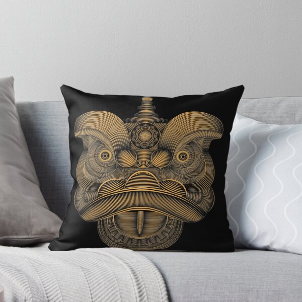 Item preview, Orange Lion Dance Head  designed and sold by hockeng.