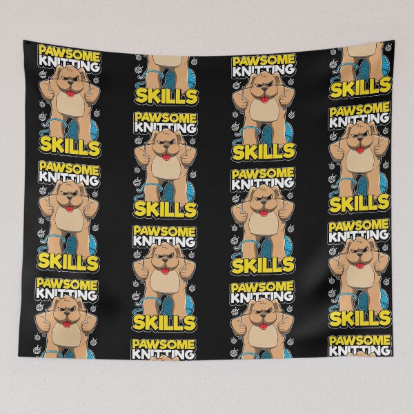 Item preview, Pawsome Knitting Skills - Dog Knitting designed and sold by anziehend.