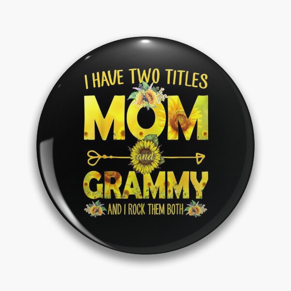 Item preview, I Have Two Titles Mom And Grammy Sunflower Gift  designed and sold by dominique235.