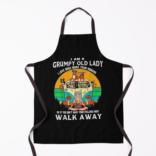 Item preview, I'm A Grumpy Old Lady I Love Dog More Than Humans Gift  designed and sold by lindafrances.