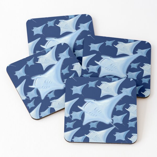Item preview, Blue Manta Ray Pattern designed and sold by TMBTM.