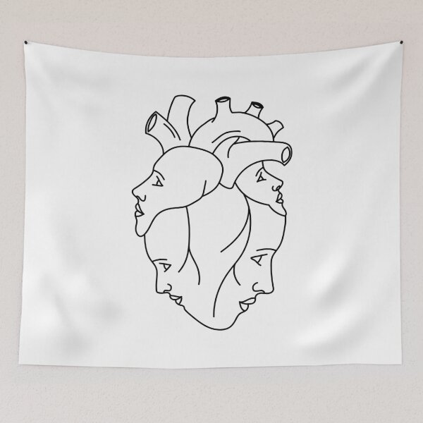Item preview, One empathy heart art designed and sold by AznavourByKarin.