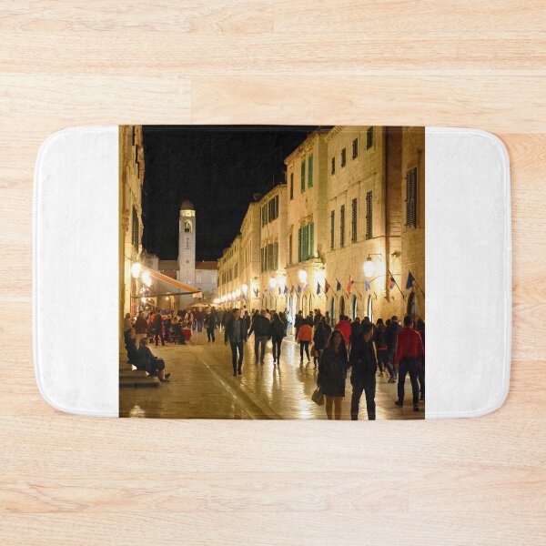 Item preview, The Dubrovnik Stradun at Night designed and sold by Brian Shaw.