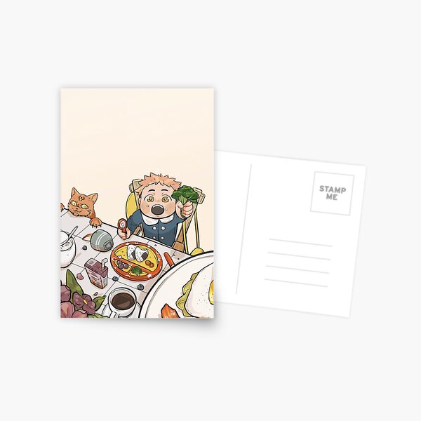 Breakfast Postcard