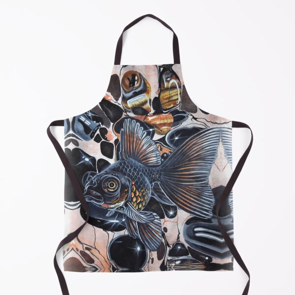 Item preview, Black Moore Goldfish with Black Onyx and Tiger Eye designed and sold by Akvauter.