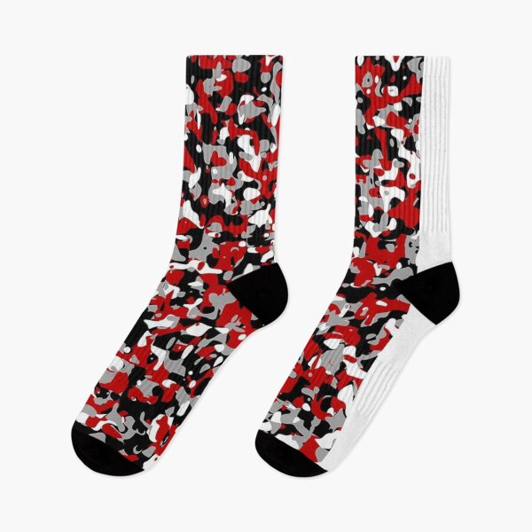 Item preview, RED WHITE BLACK CAMO designed and sold by Hardcore-Heroes.