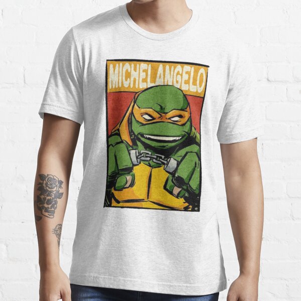 TMNT Teenage Mutant Ninja Turtles Manga Turtles Unisex Adult T Shirt, Adult Unisex, Size: Medium, Black