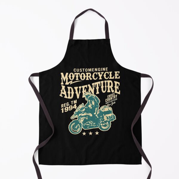 Item preview, Motorcycle Adventure Traveling Retro Old Poster Style Gift designed and sold by dominique235.