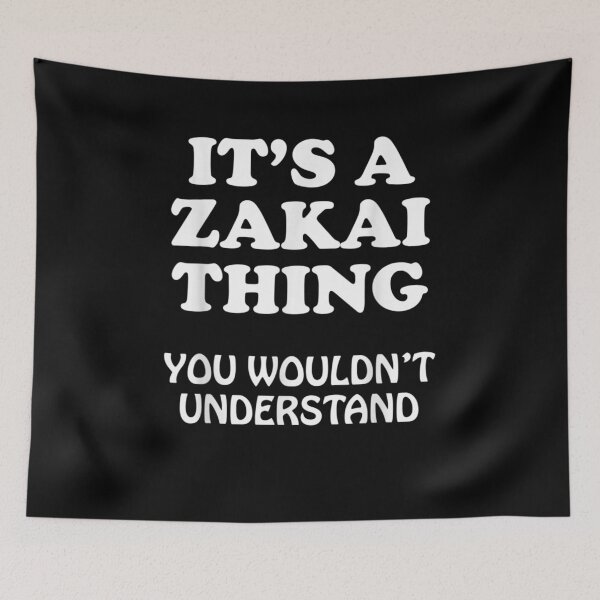 Item preview, Its A Zakai Thing You Wouldnt Understand Family Reunion Gift  designed and sold by dominique235.