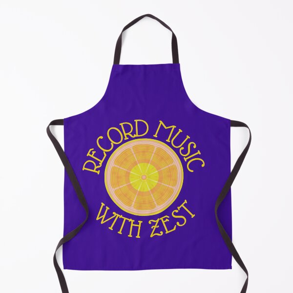 Item preview, Record Music With Zest Lemon Vinyl designed and sold by DesignsofNote.