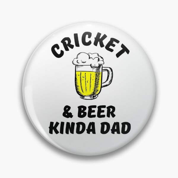 Item preview, Cricket & beer kinda dad designed and sold by TheGreenGoat.