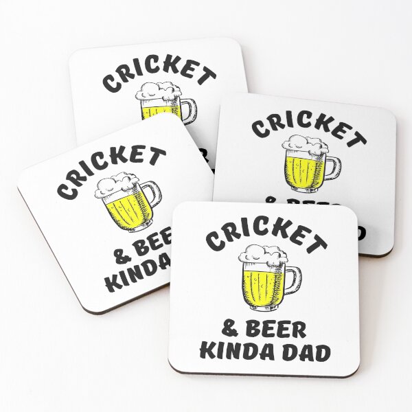 Item preview, Cricket & beer kinda dad designed and sold by TheGreenGoat.