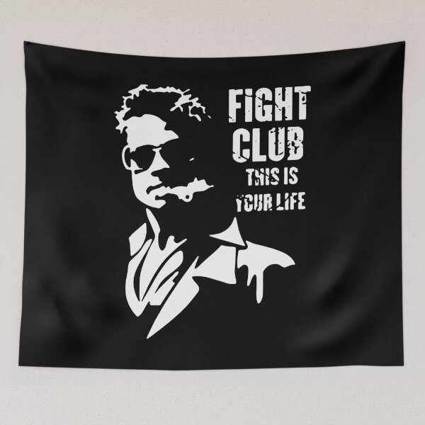 Item preview, Fight Club Character Tyler This Is Your Life designed and sold by BruceJessie3.