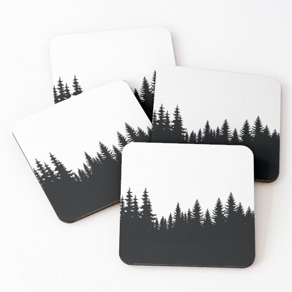 Item preview, Dark forest vector art designed and sold by Gheofast.