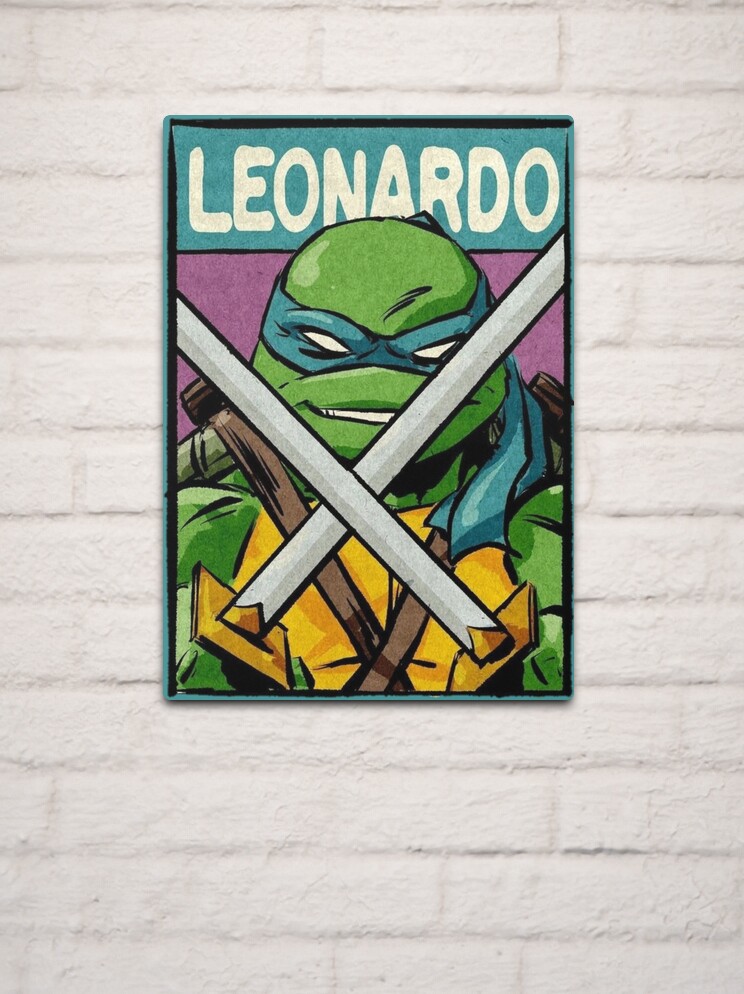 How to draw Leonardo from Teenage Mutant Ninja Turtles 