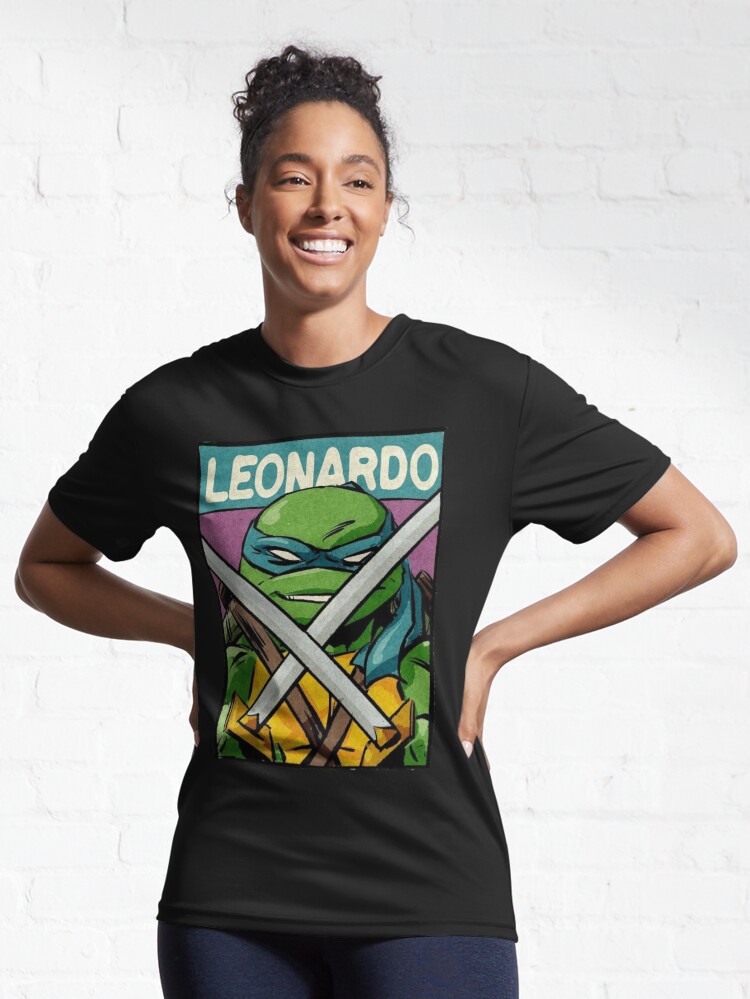 Teenage Mutant Ninja Turtles Leo Unisex Tri-Blend T-Shirt Athletic Grey Triblend / XXL