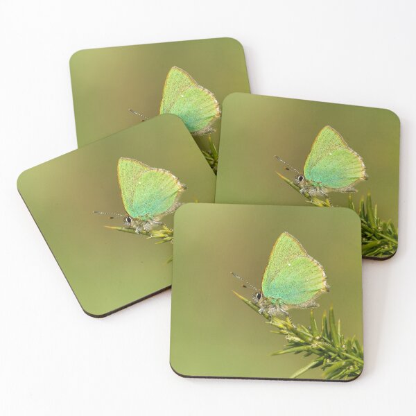 Item preview, Green Hairstreak Butterfly designed and sold by Jane Stanley Photography.