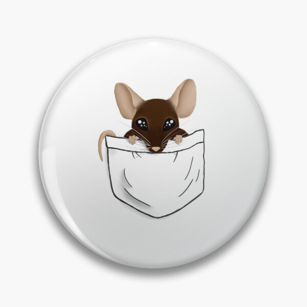 Item preview, Gaga the pocket's mouse designed and sold by Abybycyclette.