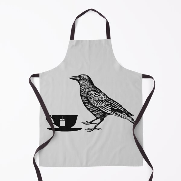 Item preview, Raven with Teacup designed and sold by NineVi.