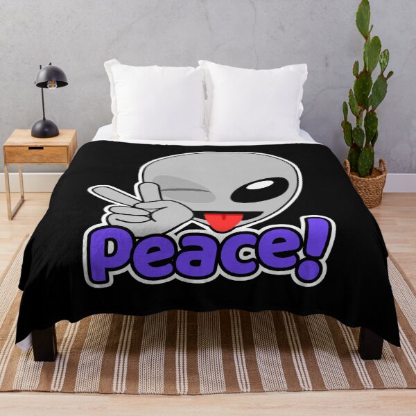 Item preview, Space Alien Peace!   designed and sold by SpaceAlienTees.