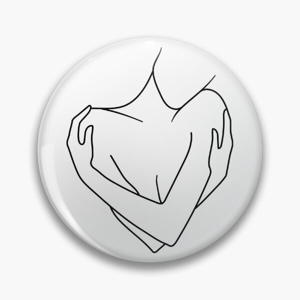 Item preview, Self love hug art designed and sold by AznavourByKarin.