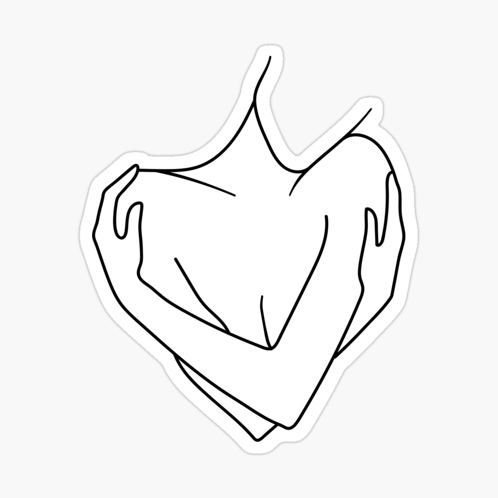 Continuous Line Drawing Valentine Card Heart Sweet Love Simple Happiness  Stock Photo by ©DODOMO 403330376