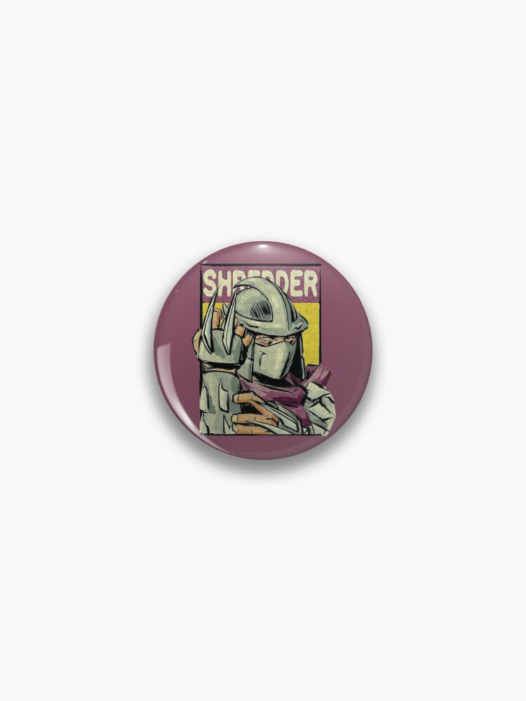 Shredder Pin Trading Card