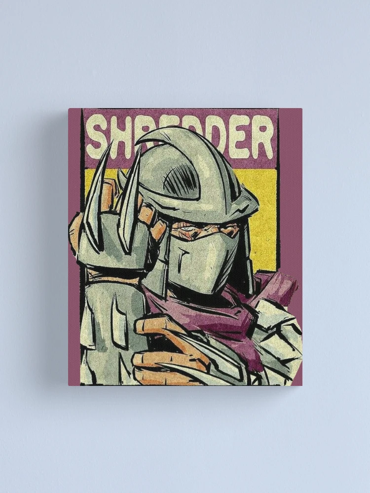 TMNT - Shredder Canvas Print for Sale by FalChi