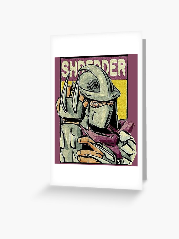 Shredder TMNT 2003 | Greeting Card