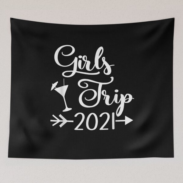 Item preview, Funny Girls Trip 2021 Vacation Bow Arrow Group Trip Gift  designed and sold by lindafrances.