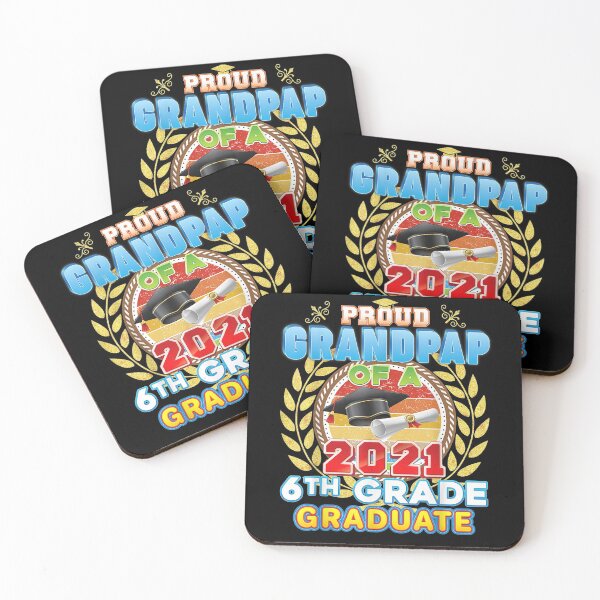Item preview, Proud Grandpap Of A 2021 6th Grade Graduate Last Day School Gift  designed and sold by dominique235.