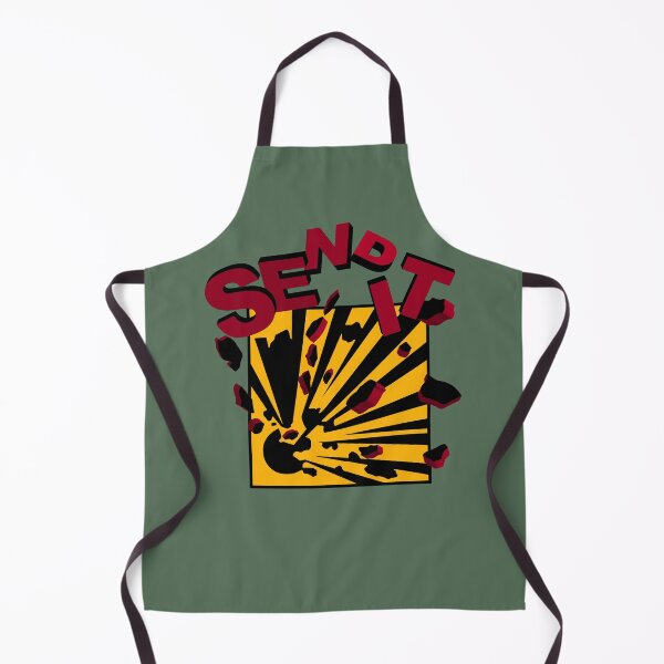 Item preview, Send It Explosive Warning Sign Explosion designed and sold by MultistorieDog.