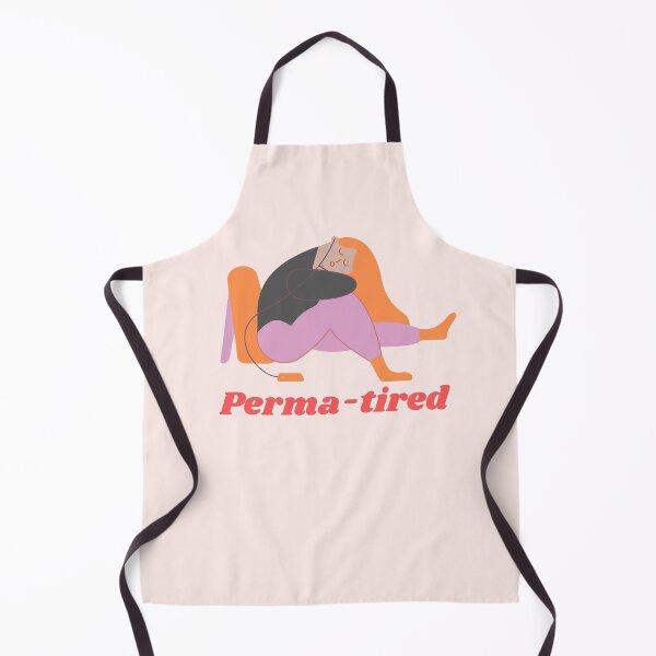 Item preview, PERMA-TIRED for tired, overworked, napping insomniacs designed and sold by OK SKETCHY.