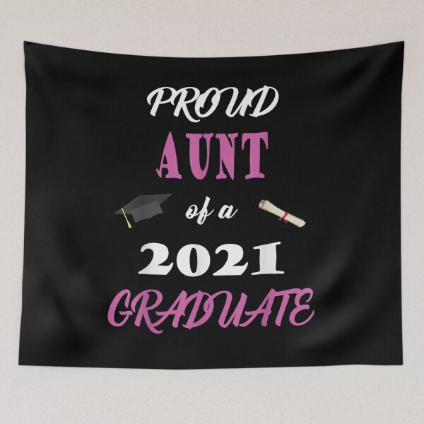 Item preview, Proud Aunt Of A 2021 Graduate Gift  designed and sold by lindafrances.