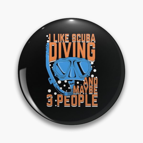 Item preview, I Like Scuba Diving And Maybe 3 People designed and sold by Marcid95.