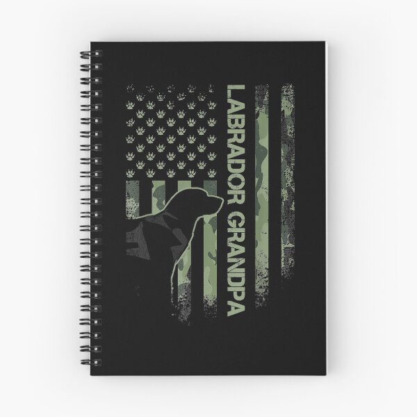 Item preview, Camo Flag Proud Labrador Retriever Grandpa Lab Silhouette Gift  designed and sold by lindafrances.