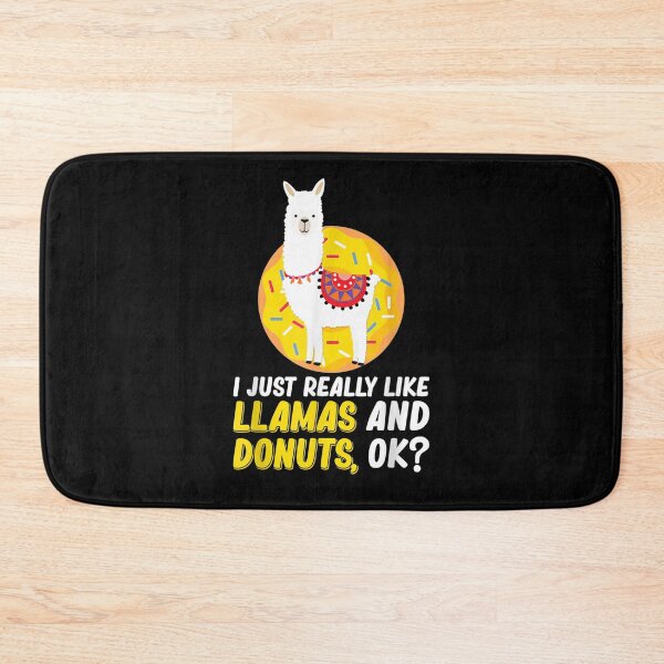 Item preview, I Just Really Like Llamas And Donuts Funny Llama Lovers Gift  designed and sold by dominique235.