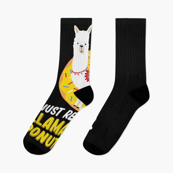 Item preview, I Just Really Like Llamas And Donuts Funny Llama Lovers Gift  designed and sold by dominique235.
